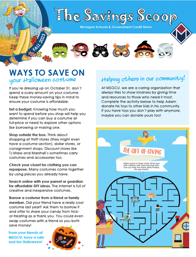 Save A Lot Squad Youth Newsletter